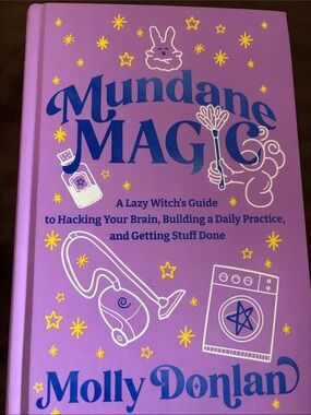 Mundane Magic — Pink & Blue Hardcover by Molly Donlan
